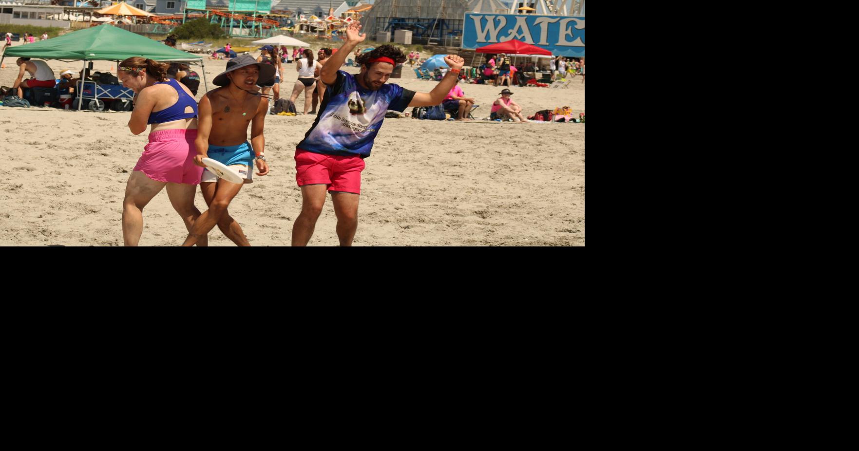 Thousands gather on Wildwood beaches for Ultimate Frisbee tournament