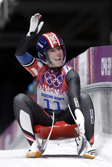 Erin Hamlin stalking U.S. history in luge Tuesday