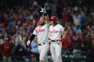 Bryce Harper leads Phillies with inside-the-park home run to 10-4 over  Giants