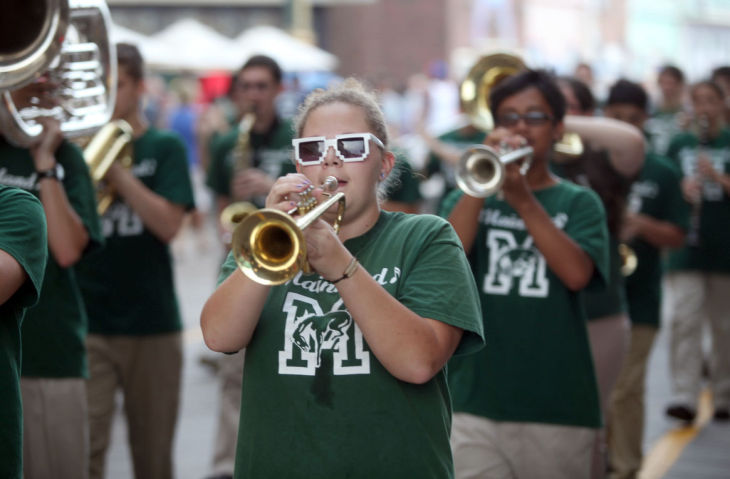 AC Salutes Armed Forces Parade