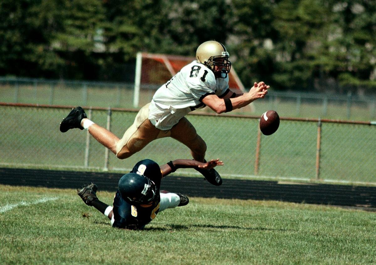 Long-snapper Clark Harris, a Southern Regional grad, on the ball