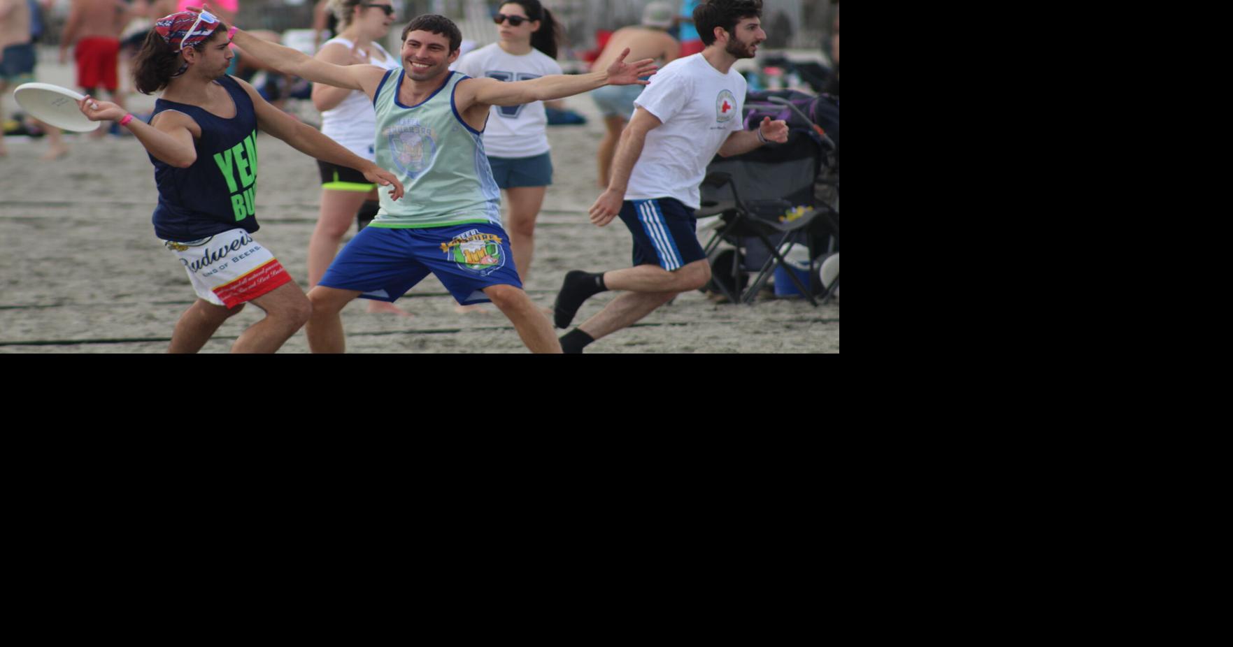 Thousands gather on Wildwood beach for ultimate frisbee tournament