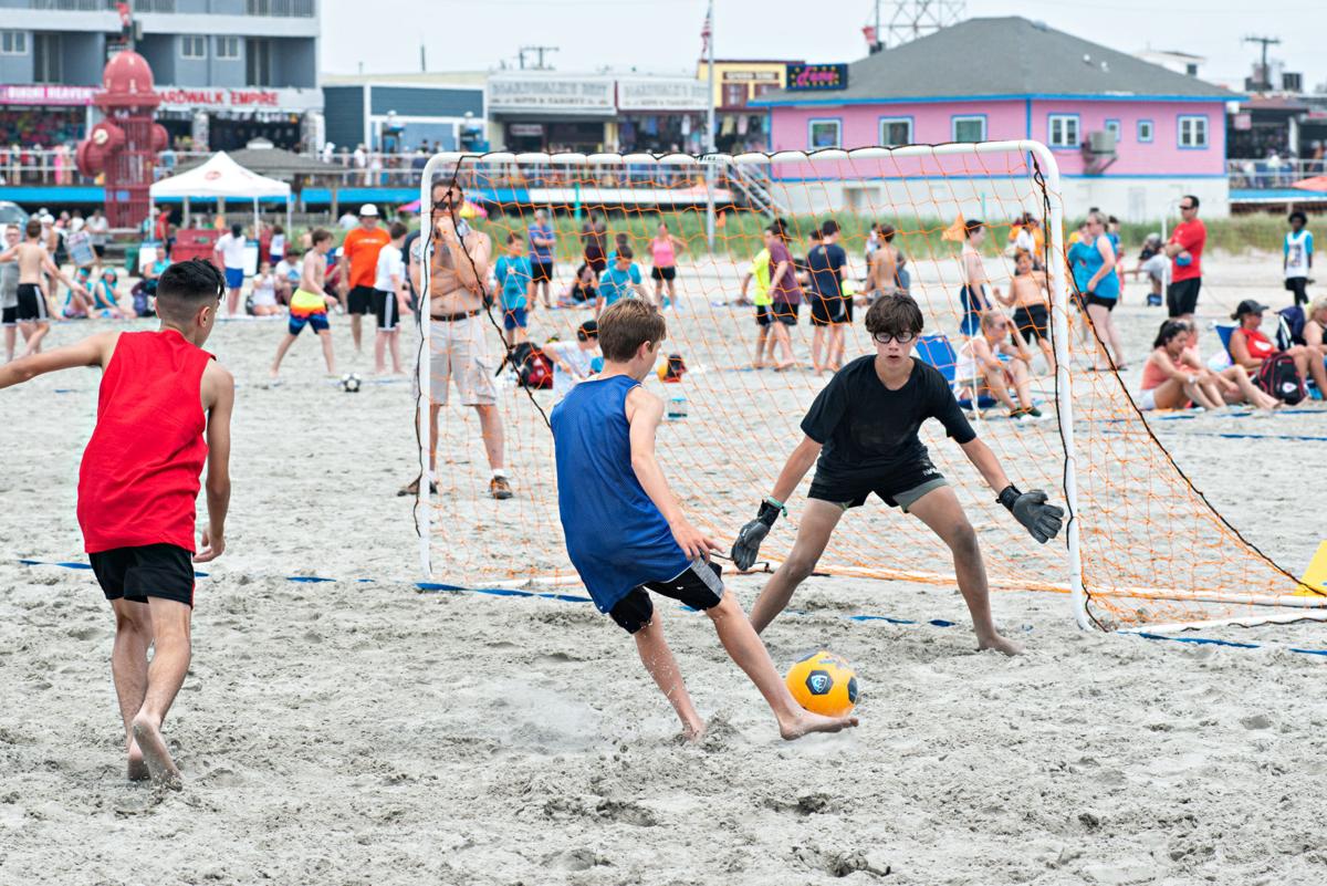 Hundreds flock to Wildwood to compete in Beach Blast Soccer Soccer