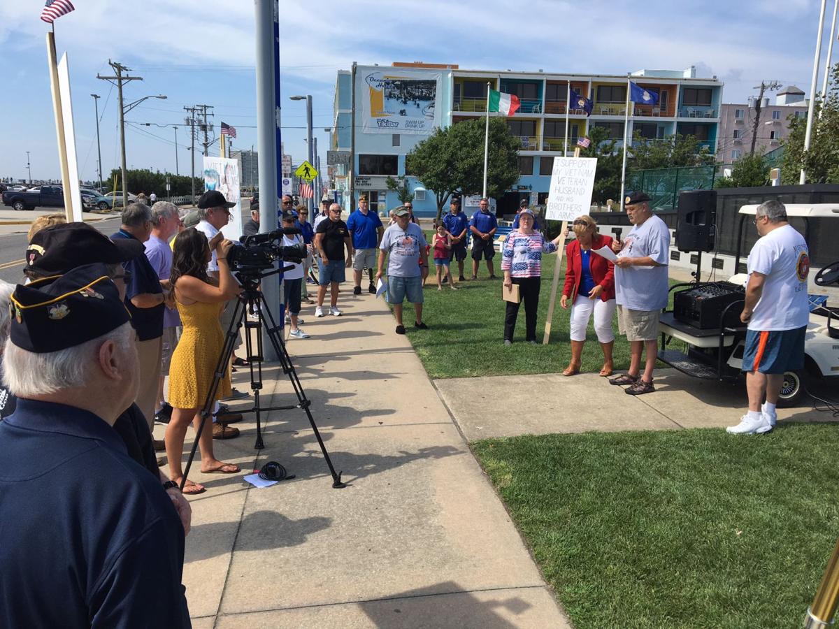 Veterans Rally For Better Health Care At Vietnam Memorial Wall