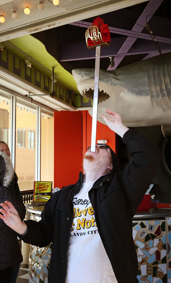 SWORD SWALLOWERS