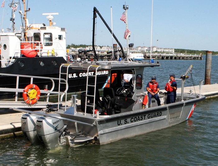 While you're boating, they're maintaining navigation aids that keep New