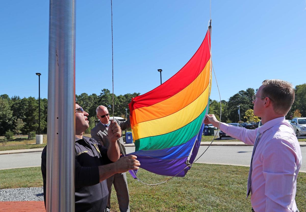 Stockton Pride Alliance raises flag for LGBT History Month