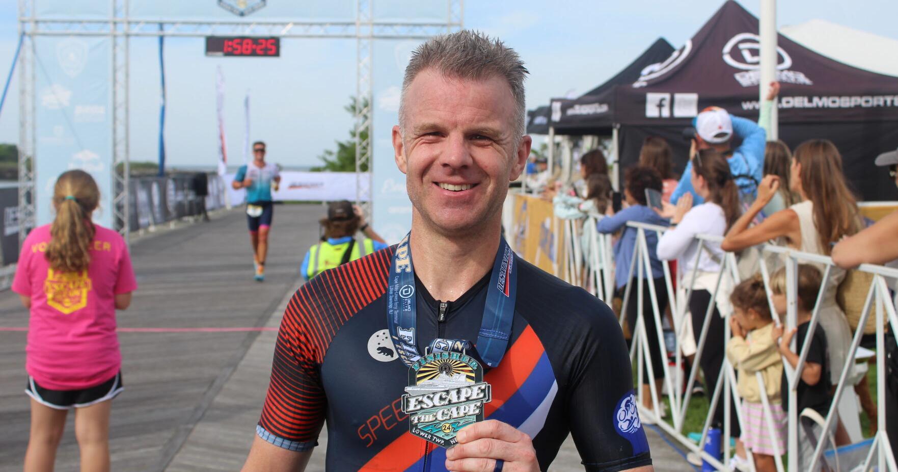 North Cape May's Colin Lough wins Escape the Cape Triathlon - Vimarsana News