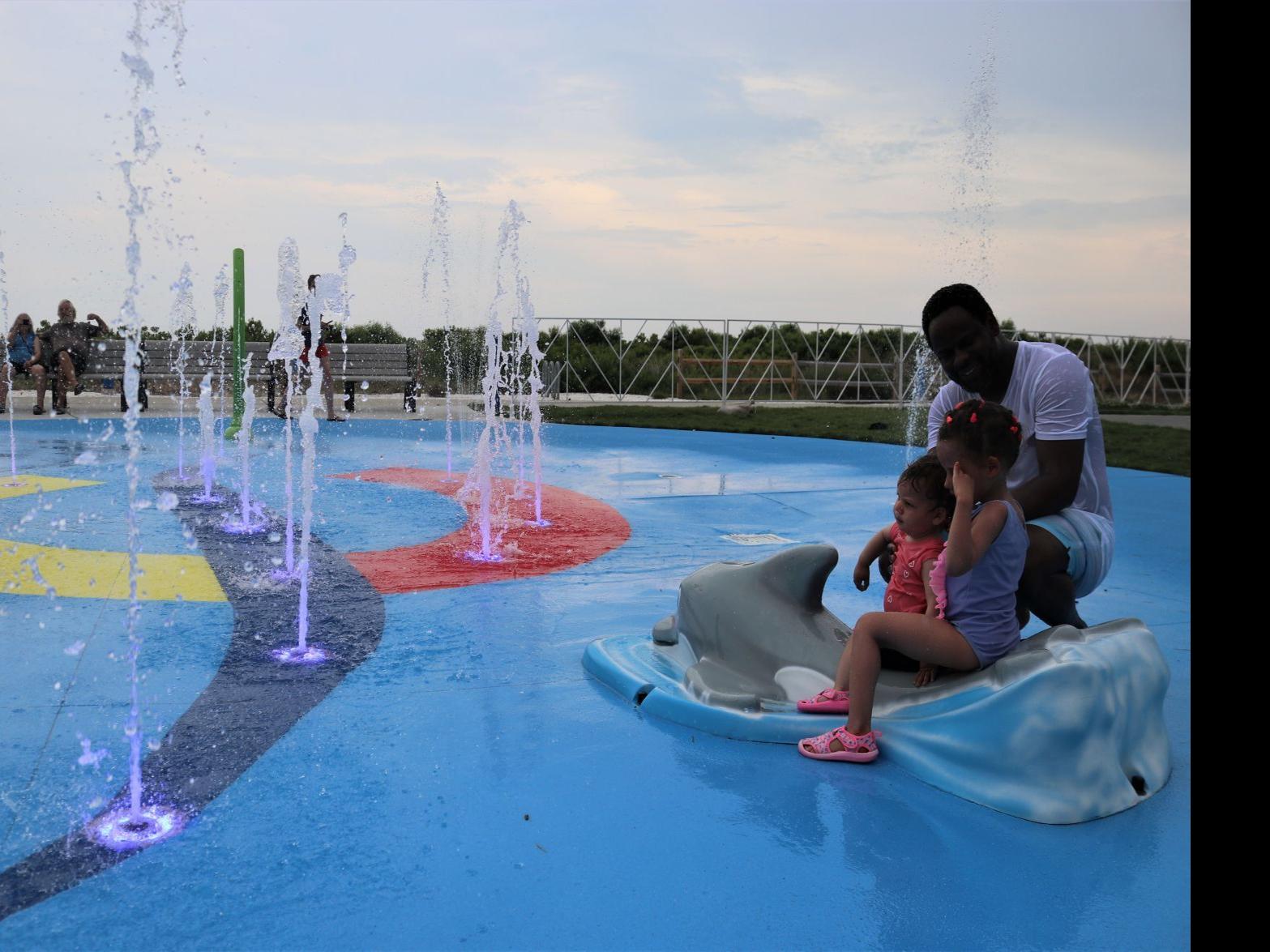 New Fountain Park In Wildwood Crest Opens With Little Fanfare But Big Splash Local News Pressofatlanticcity Com