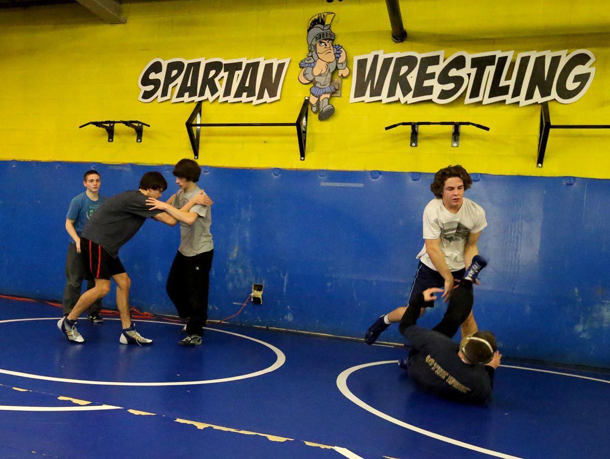 Wrestling a team sport at Holy Spirit Wrestling