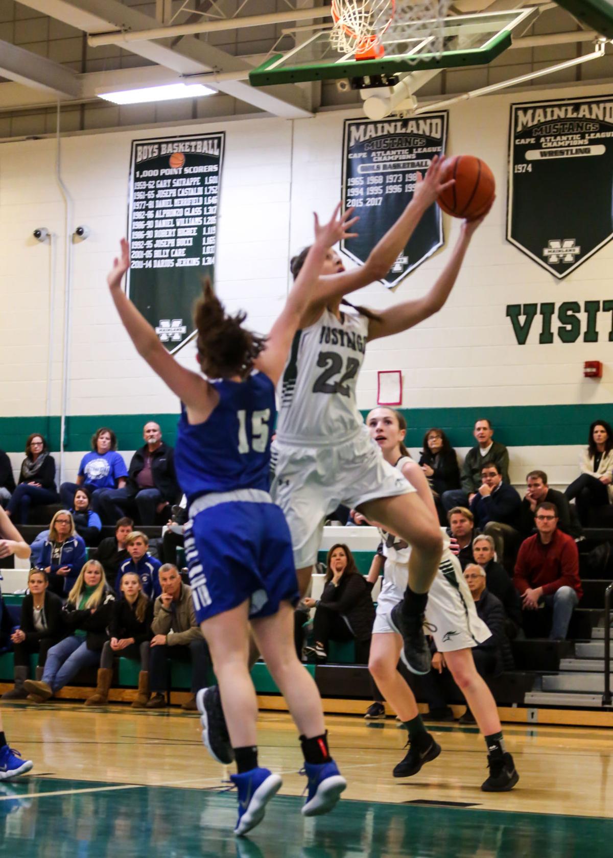 Mainland Girls Basketball Dominates Wildwood Catholic High
