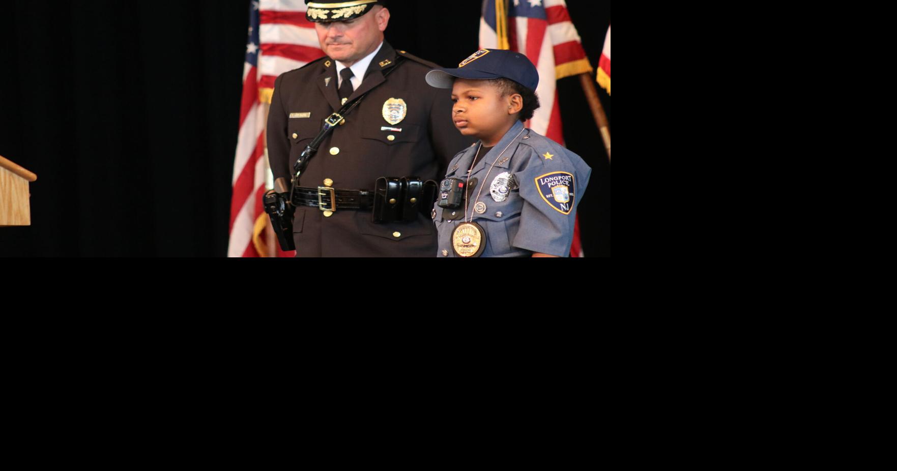 South Jersey police cheer Texas boy's Secret Service honor