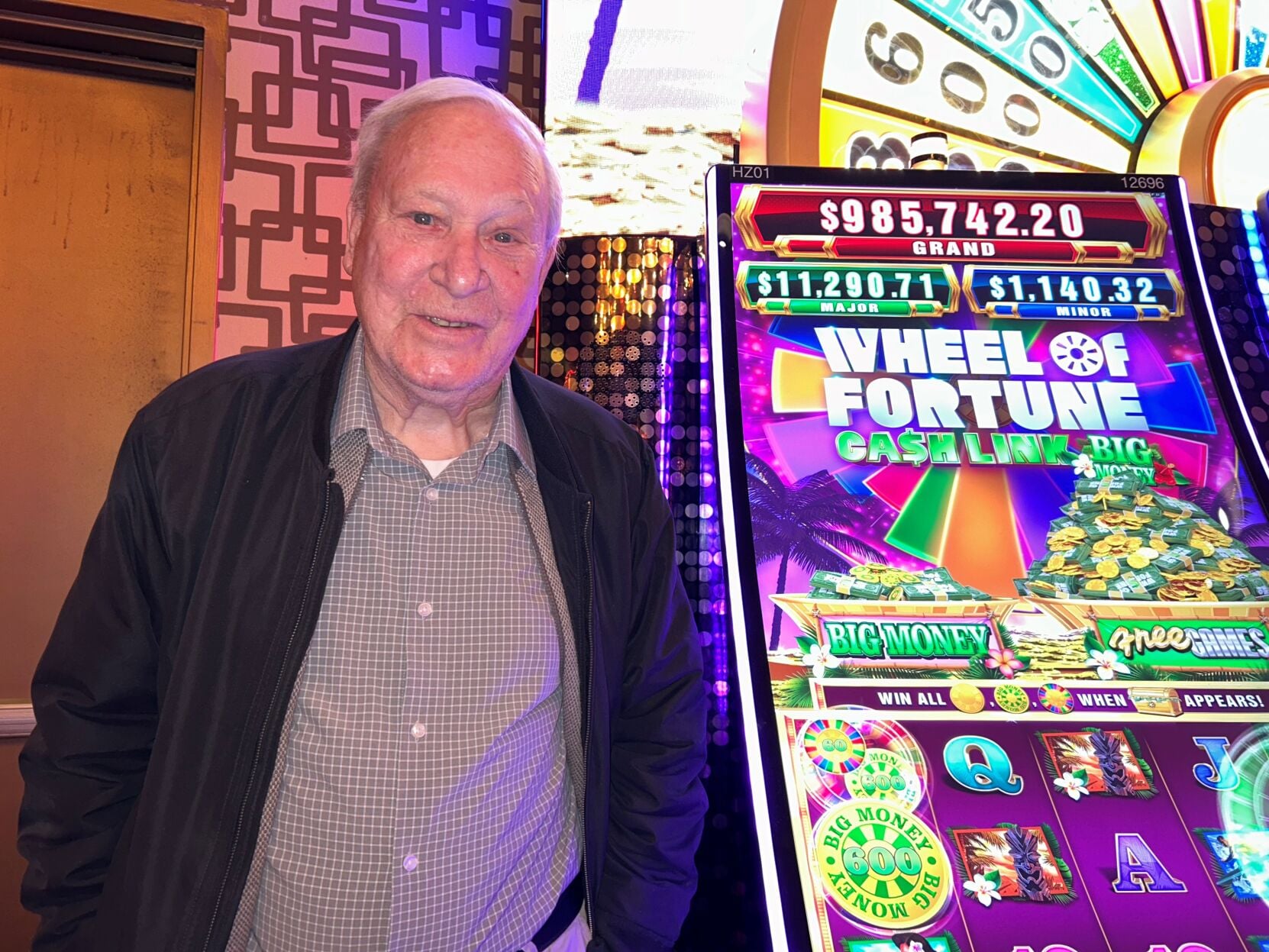 83-year-old man wins $1 million jackpot at Golden Nugget
