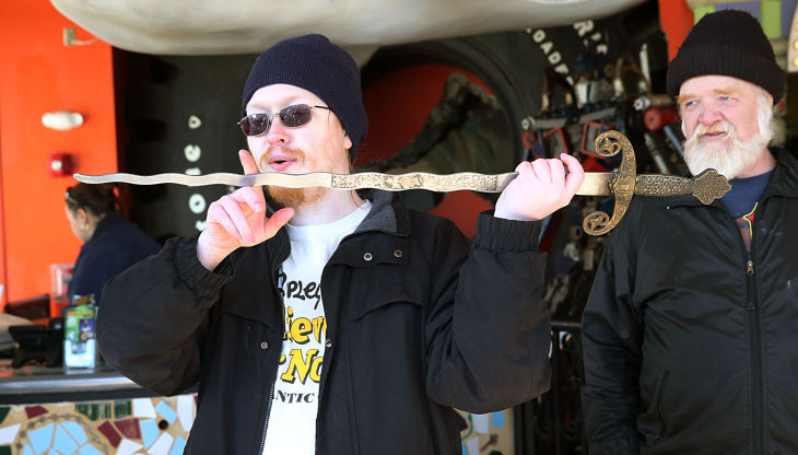 SWORD SWALLOWERS