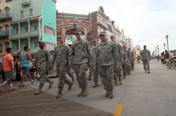 AC Salutes Armed Forces Parade