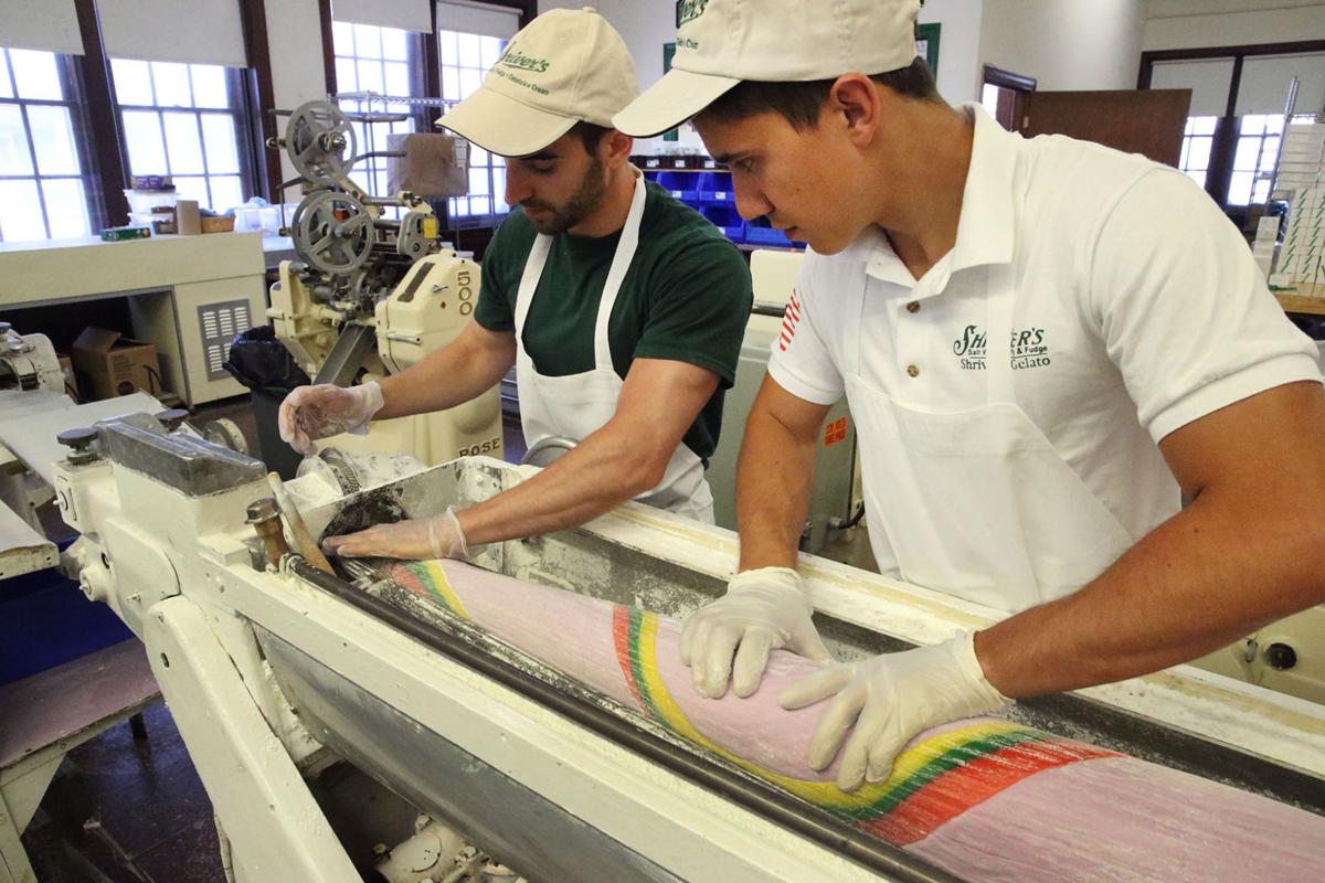 Taffy Making at Shriver's in Ocean City
