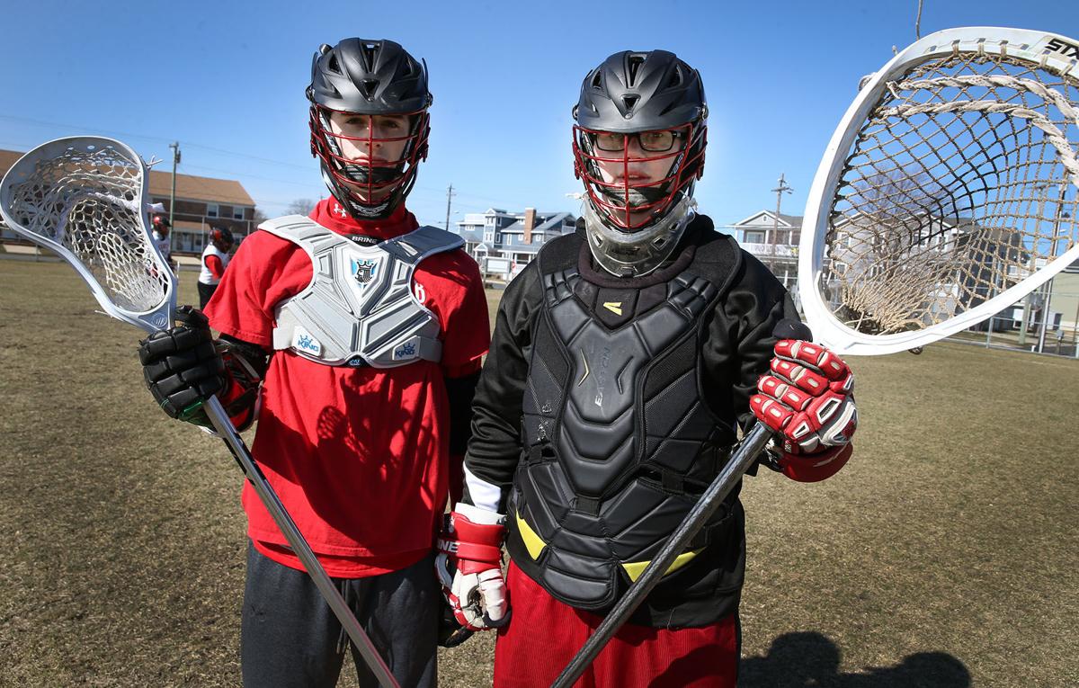Boys lacrosse goalies say pain is worth the price of success High