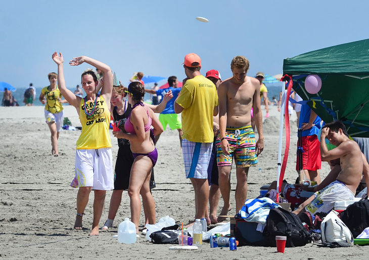 Wildwoods Beach Frisbee