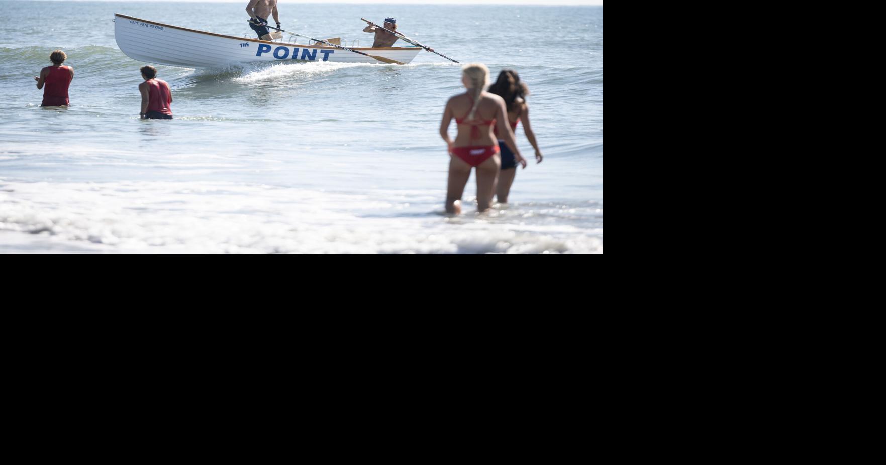 Who placed where in North Wildwood's Around the Island Row?