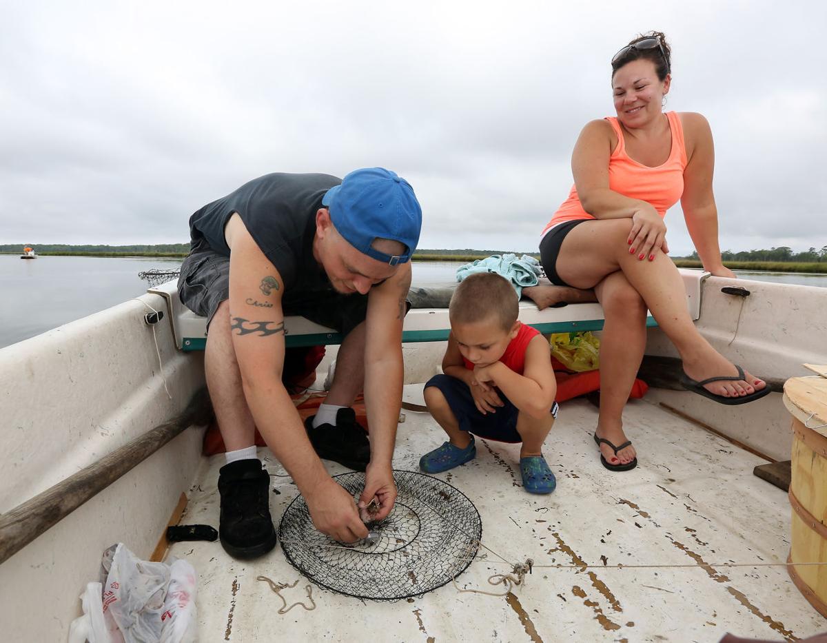 Crabbing at Beaver Dam