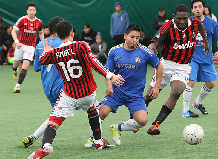 Hispanic indoor soccer league