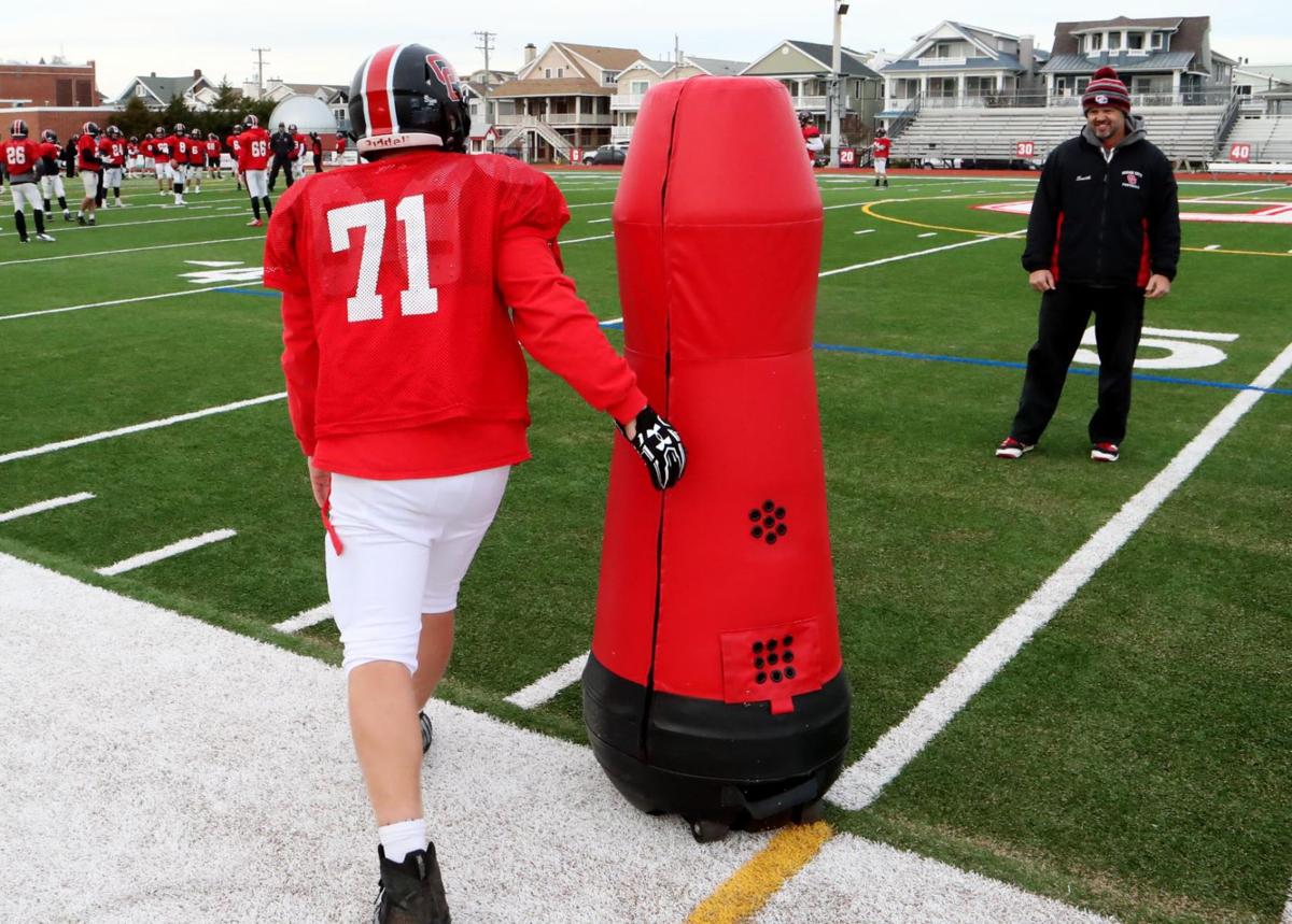 Motorized Ocean City tackling dummy looks to make football safer High