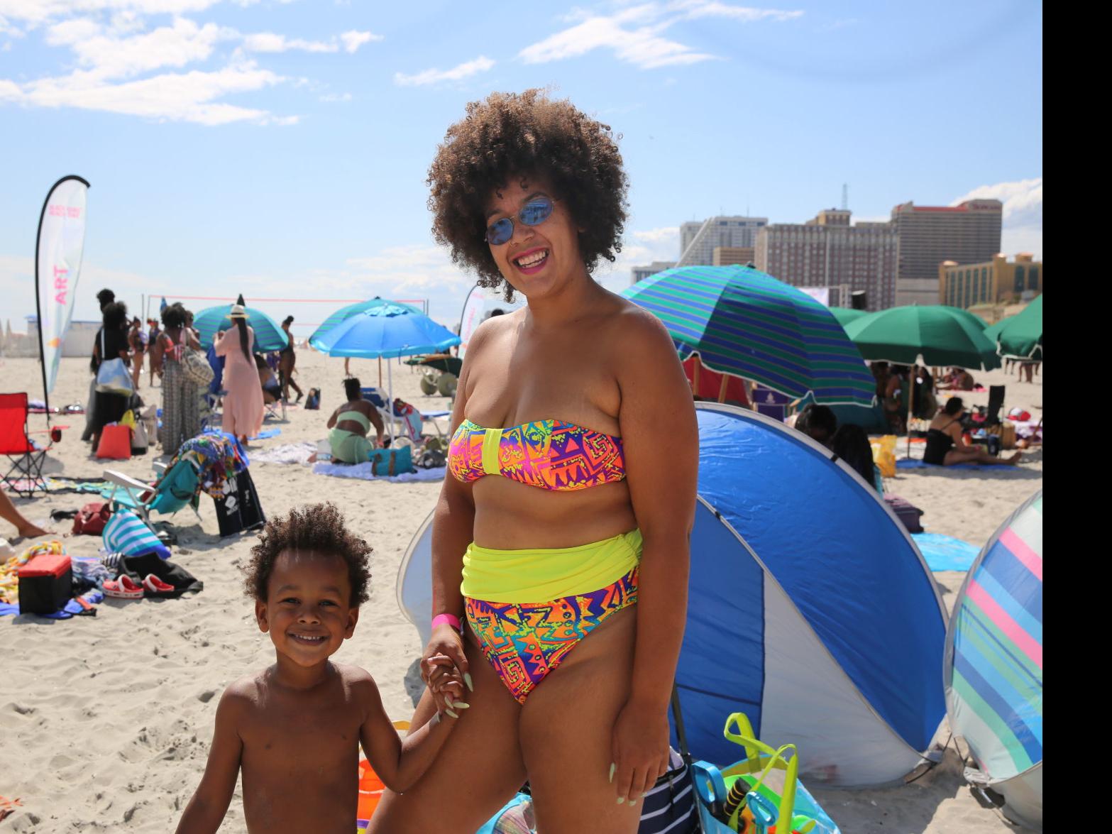 Wallpaper Seen At Black Girl Beach Day In Atlantic City Seen Desktop Wallpaper Free
