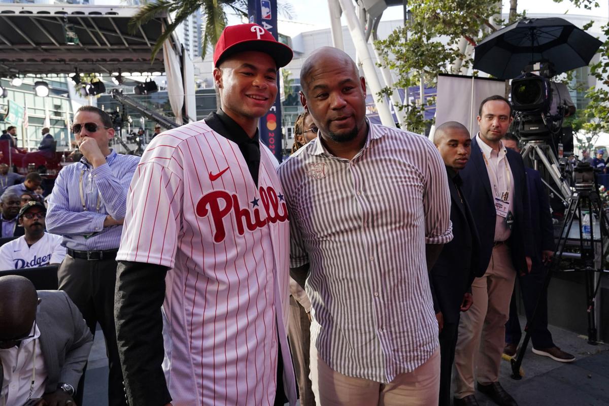 Justin Crawford, son of former big leaguer, drafted by the Phillies