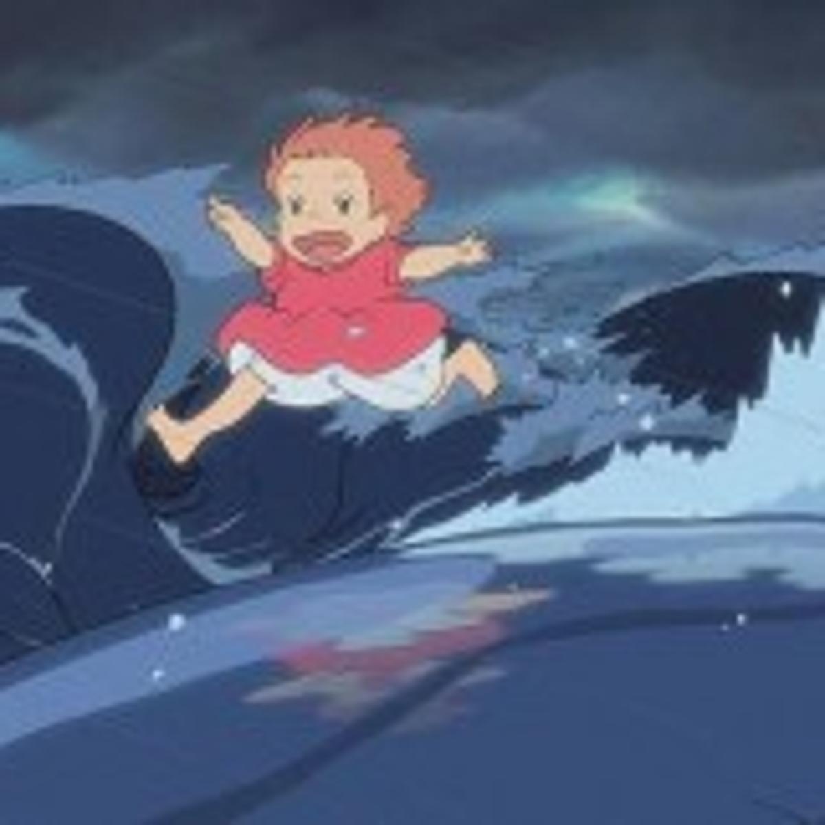 photo Ponyo Drawing hand drawn animation abides in hayao