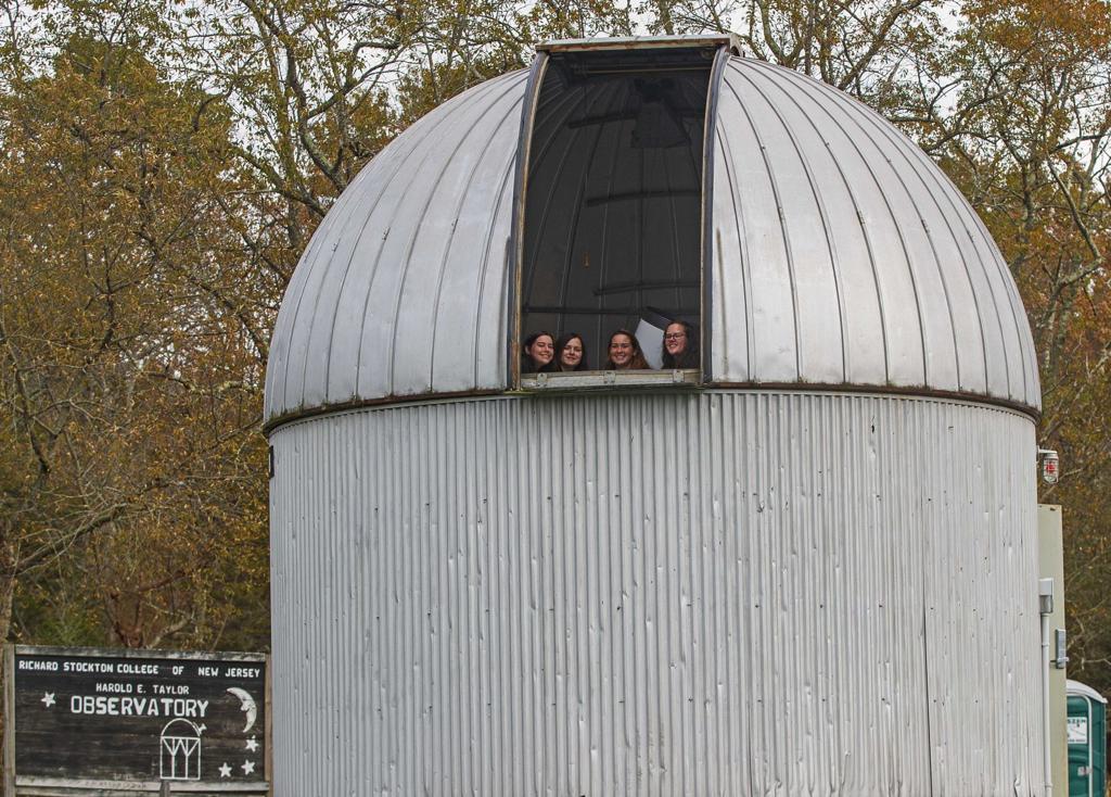 Women Physics Majors Restore Stockton Observatory Education