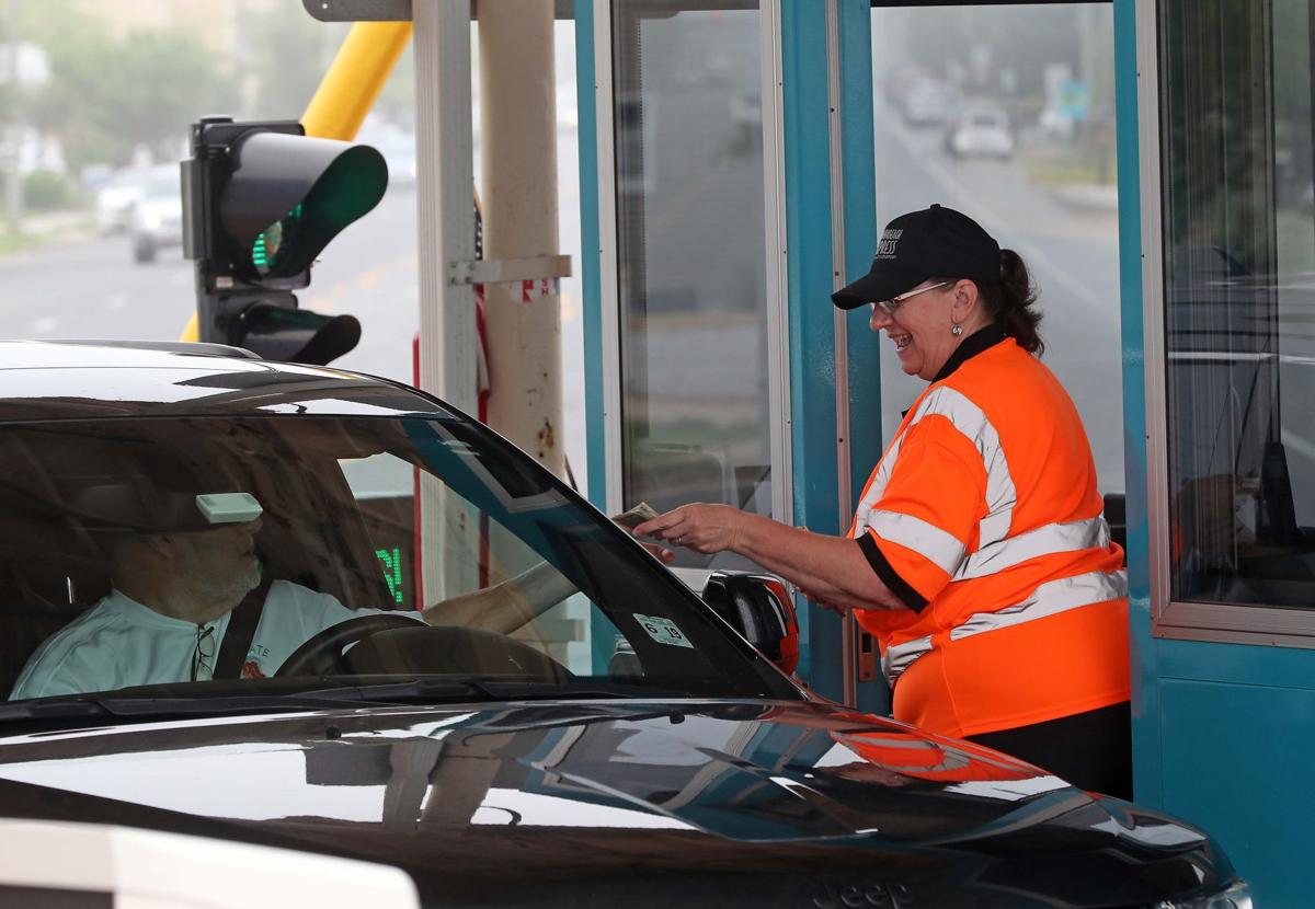 For toll collectors, Margate bridge provides an office with a view