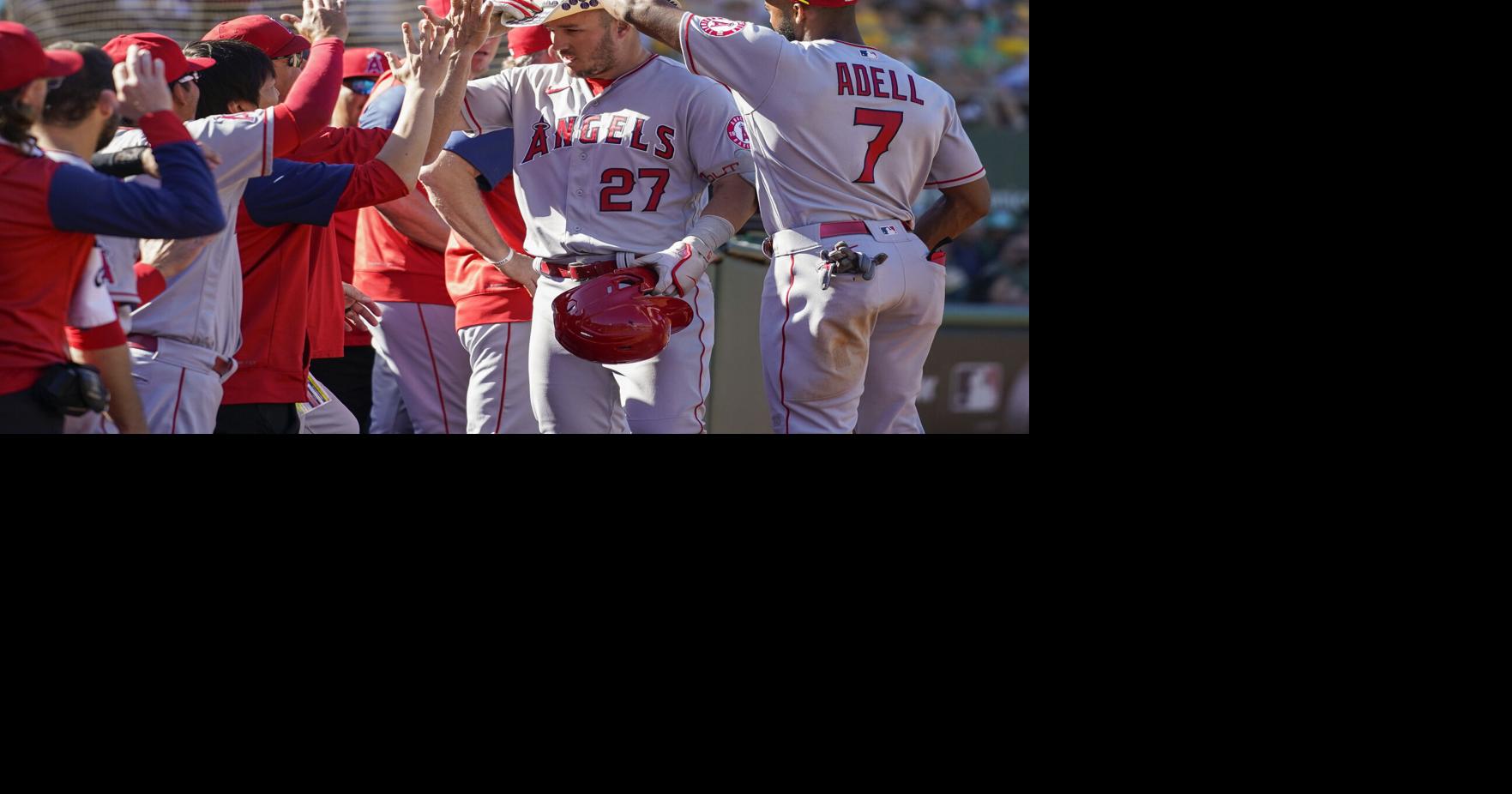 Mike Trout 1 Millville Senior High School Thunderbolts Orange