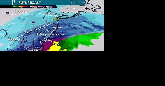 How much snow is forecasted for NJ Saturday? - Vimarsana News