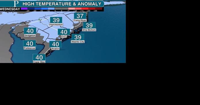 Chilly Valentine's Day in NJ, storm possible Saturday - Vimarsana News