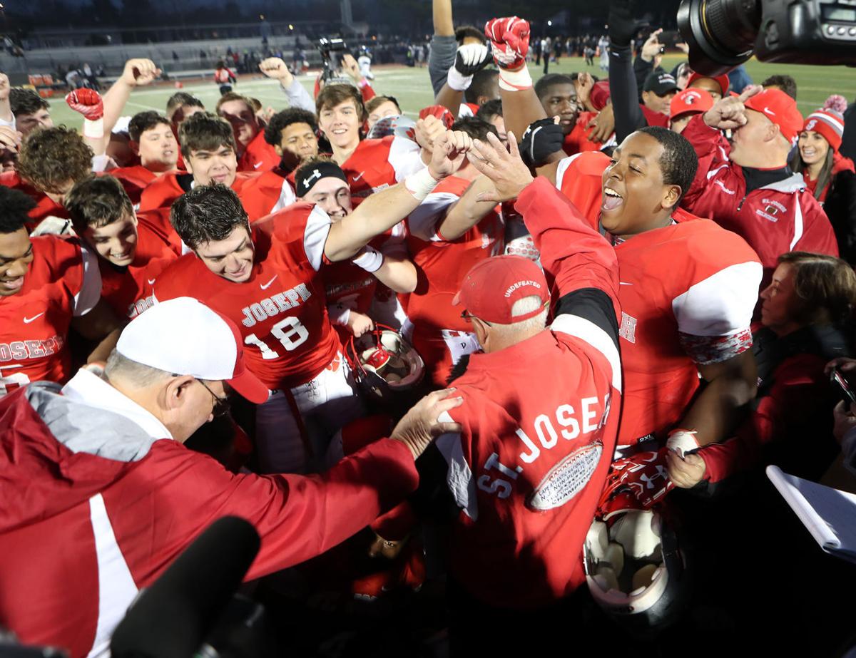 St Joseph Wins 19th State Football Title Finishes 12 0 High