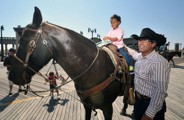 Cowboys On Boardwalk