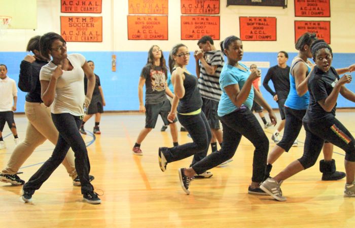 Middle Township Step Dance Club Preparing To Step Out For Spring Show 