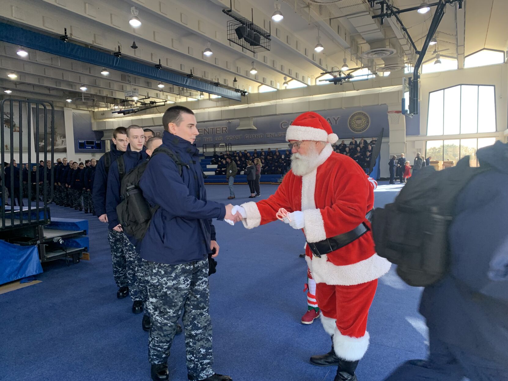 Christmas in 2025 navy boot camp