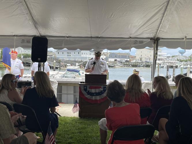 Commander Max Slusher retires from the Navy after 41-plus years