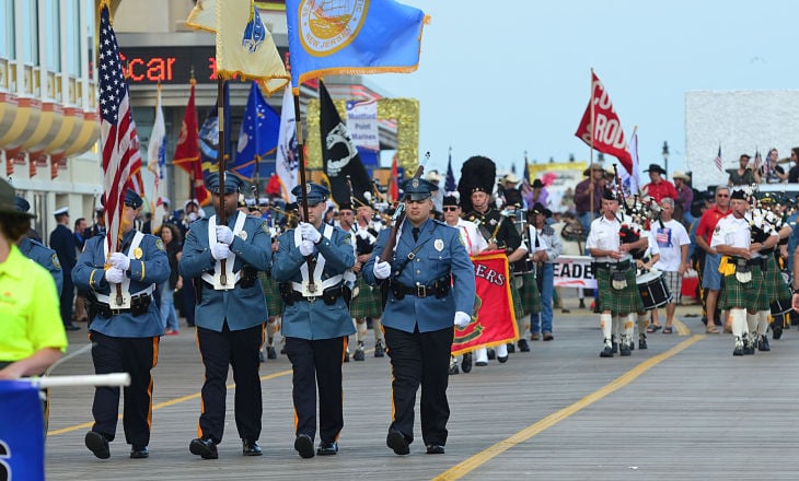 AC Salutes Armed Forces Parade
