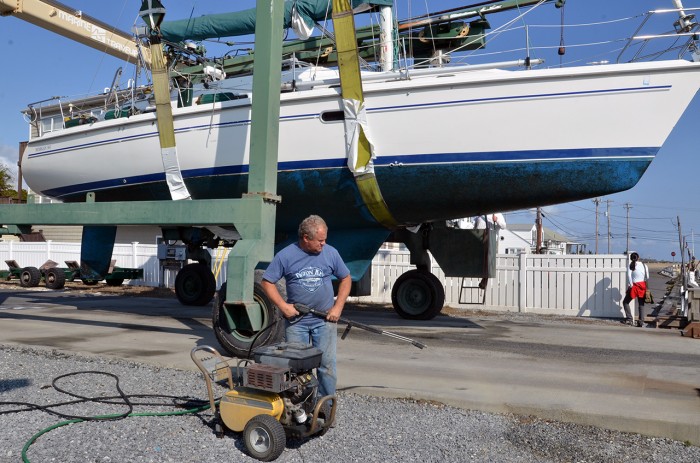 Sandy boats