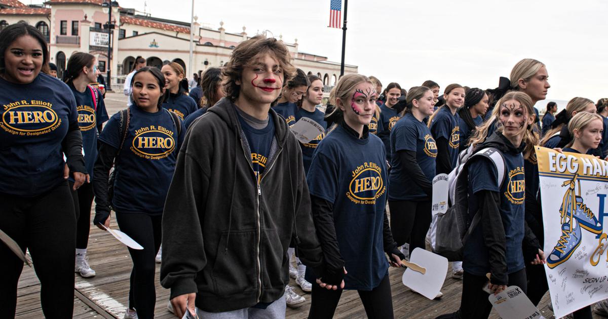HERO Walk teams march in lockstep in fight against drunk driving.