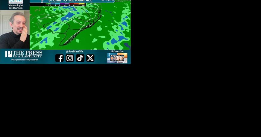 How wet has South Jersey been this year so far? Record wet. - Vimarsana News