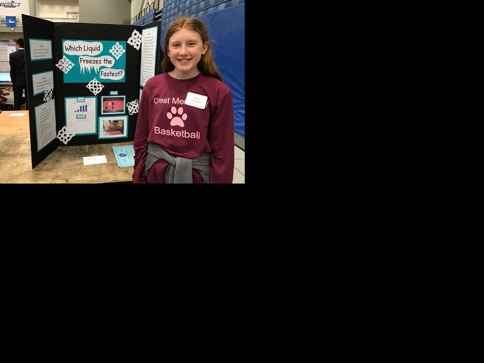 Science fair at Stockton draws hundreds of students, projects
