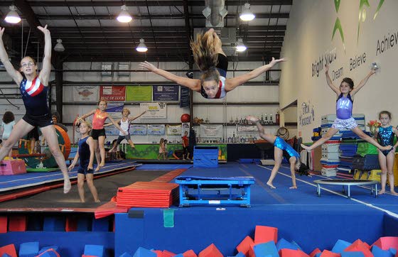 Bright Stars gymnasts raising funds to fight cancer with Family Fun ...