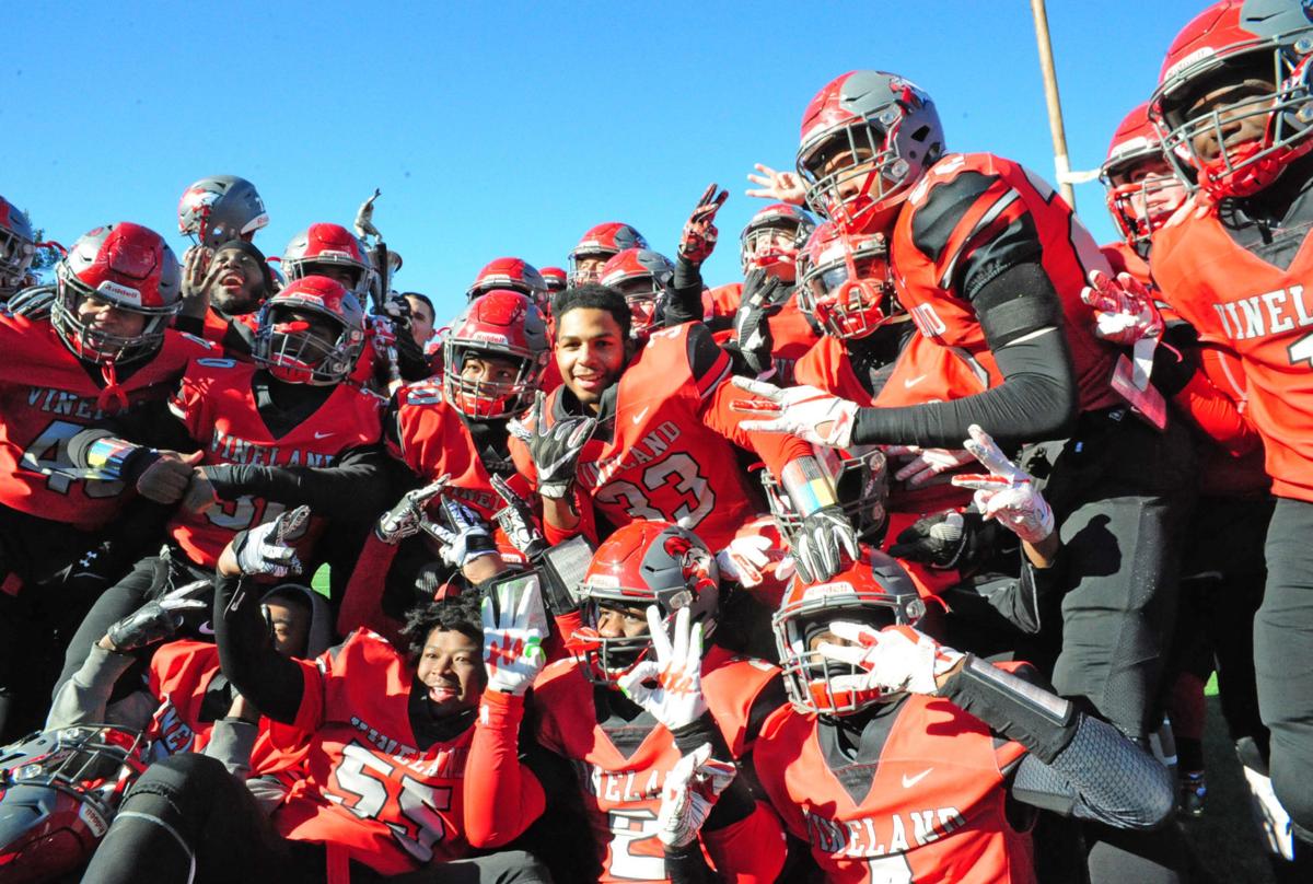 Vineland football caps season with win over rival Millville High School