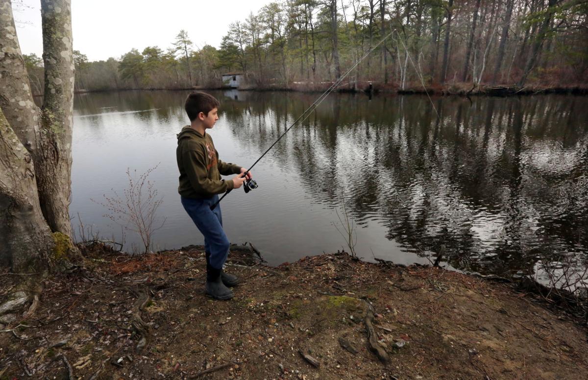 Trout fishing at Birch Grove