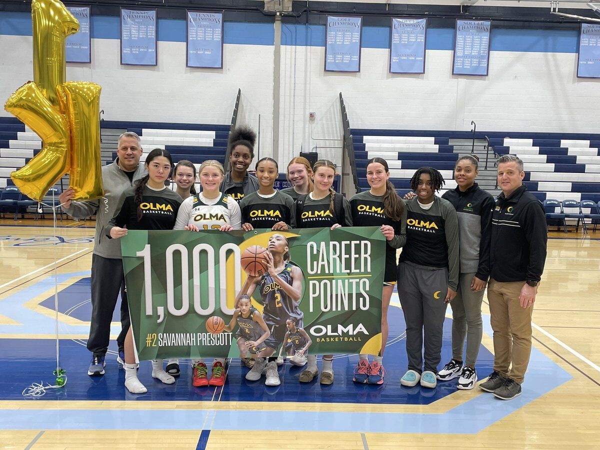 Savannah Prescott Scores Historic 1,000th Point in Basketball Game; Taylor Tchou Leads Shawnee to Victory with 28 Points; ACIT Red Hawks and Millville Thunderbolts Take Game into Overtime; Girls Swimming Roundup Highlights Southern Reg., GCIT, Cumberland Reg., and Point Pleasant Borough