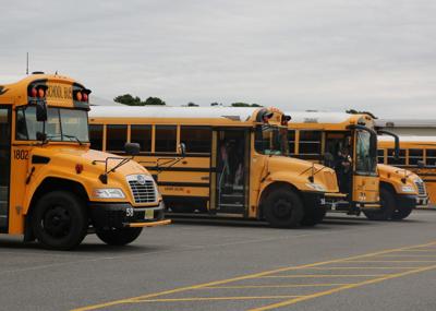 Egg Harbor Township students return for the first day of school Thursday, Sept. 5, 2019 at Slaybaugh Elementary School.