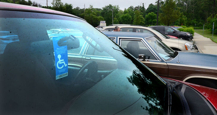 HANDICAPPED PLACARDS